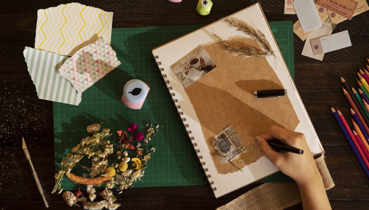Le papier en scrapbooking